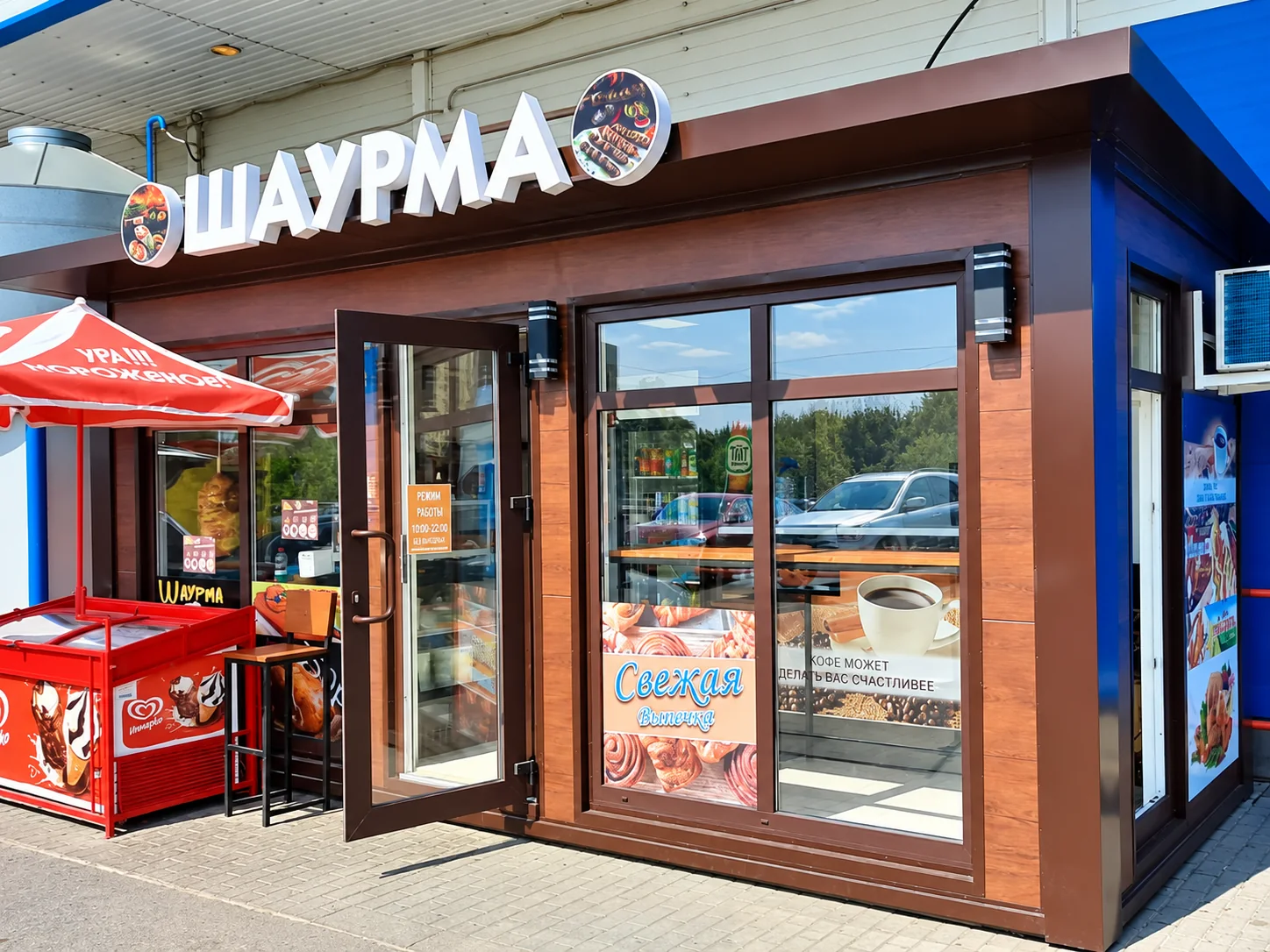 Павильон для шаурмы ТП-2 — 16,5 м²