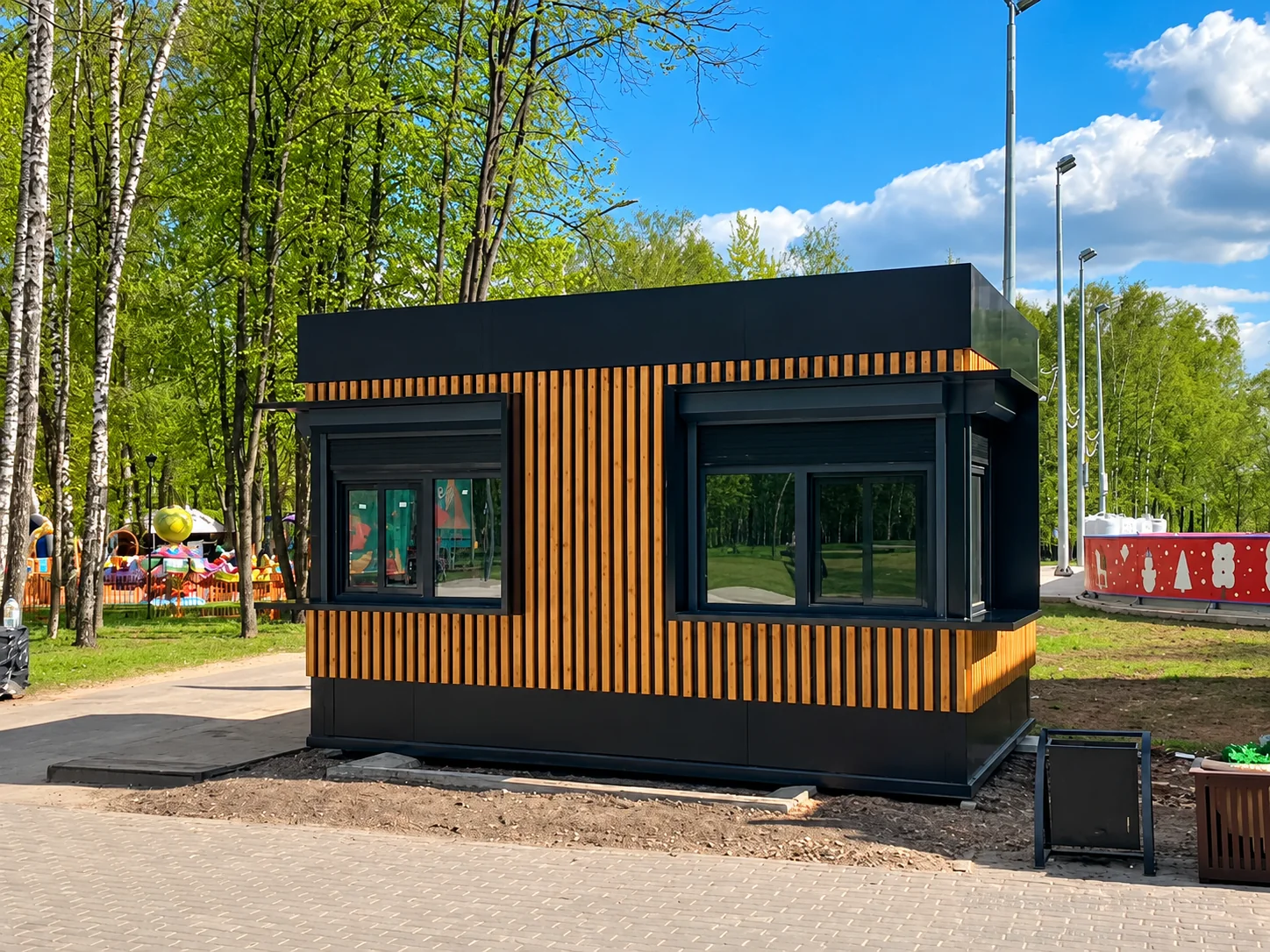 Парковый киоск ТП-12 — 13,5 м²